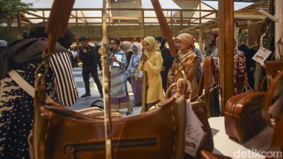 Buka KKI 2023, Wury Maruf Amin Borong Produk UMKM