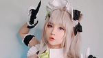 5 Potret Seksi Clarissa Punipun Cosplay Jadi Soda