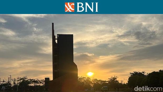 Pesona senja di kawasan Discovery Gowa di Kabupaten Gowa, Sulawesi Selatan.