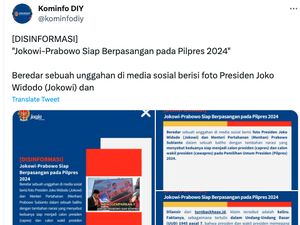 Diskominfo DIY Pastikan Baliho Jokowi-Prabowo Nyapres Hoax