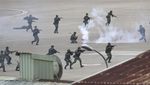 Intip Latihan Militer Taiwan di Bandara Taoyuan, Antisivasi Invasi China