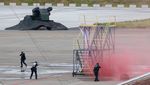 Intip Latihan Militer Taiwan di Bandara Taoyuan, Antisivasi Invasi China