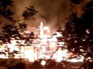 Ponpes di Lebak Banten Kebakaran, 8 Kamar Santri Hangus
