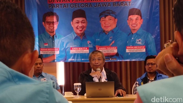Ketua DPW Gelora Jabar Haris Yuliana.
