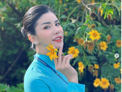 10 Foto Pramugari Tercantik Vietnam yang Jadi Juara Kontes Kecantikan