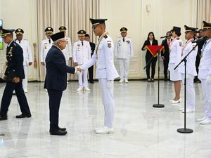 Maruf Lantik 1.627 Pamong Praja IPDN, Minta Jaga Netralitas-Integritas