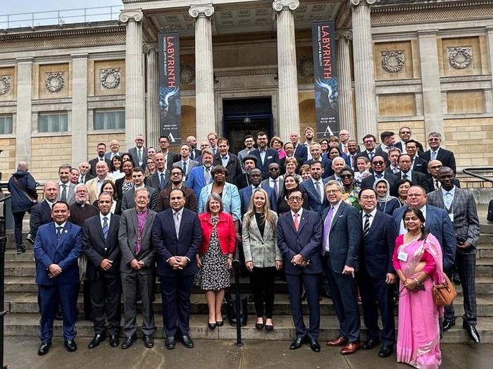 Menteri Hukum dan HAM RI (Menkumham) Yasonna Laoly menghadiri konferensi yang diselenggarakan oleh Pusat Internasional untuk Studi Hukum dan Agama, Universitas Brigham Young, bekerjasama dengan Sekolah Hukum Notre Dame dan Universitas Oxford.