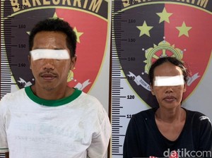 Pasutri di Karimun Berkomplot Curi Motor di Masjid Demi Bayar Utang