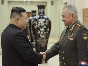 Kim Jong Un Bertemu Menhan Rusia di Pyongyang, Apa yang Dibahas?