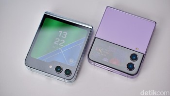Jadi detikers lebih pilih Galaxy Z Flip 5 atau Z Flip 4? Foto: Adi Fida Rahman/detikINET