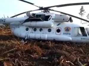 Helikopter MI-8 Milik BNPB Mendarat Darurat di Kalteng, Ini Penyebabnya