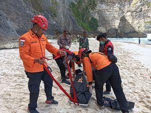 Turis India Tewas Terseret Arus Saat Berenang di Diamond Beach