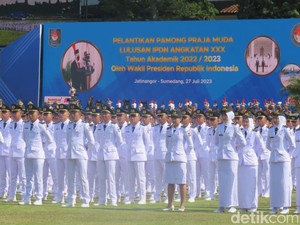 Pesan Wapres Maruf Amin kepada 1.627 Pamong Praja Muda IPDN