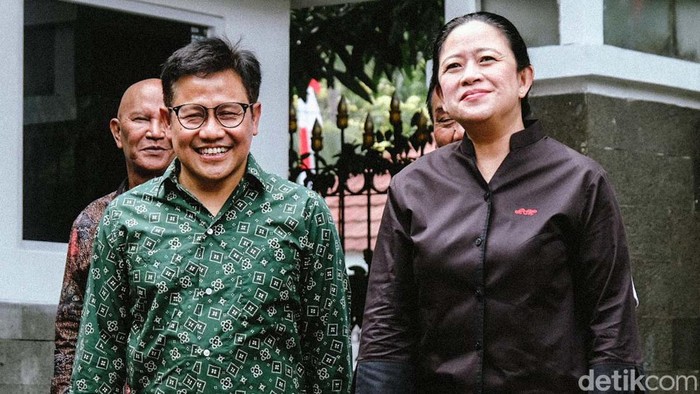 Safari Politik, Puan Sowan ke Cak Imin Ketua DPP PDIP Puan Maharani melakukan safari politik hari ini. Yang pertama, ia menyambangi rumah dinas Ketum PKB Muhaimin Iskandar (Cak Imin).