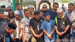 Foto: Prosesi Pemakaman Taufik Lala di TPU Munjul