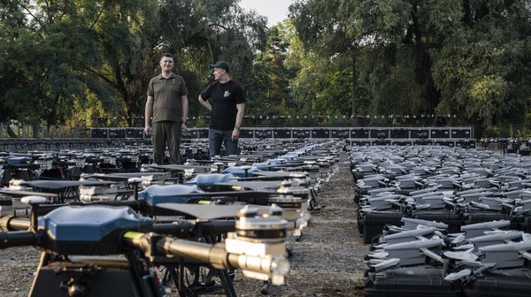 Ukraina Siap Kirim 1.700 Drone ke Garis Perang Untuk Lawan Rusia