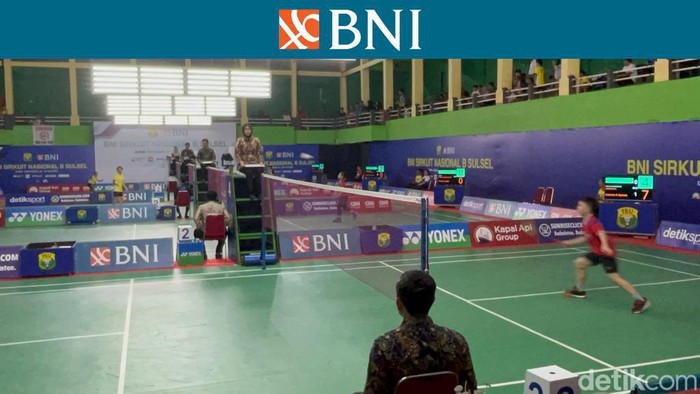Wasit provinsi menjalani ujian praktik di BNI Sirnas Sulsel 2023.