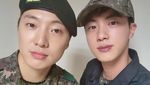 Momen Akrab Jin BTS dan Yoon WINNER di Barak Militer
