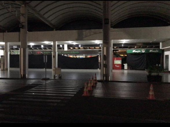 Kondisi bandara Depati Amir pangklpinang. Foto: Deni Wahyono/detikSumbagsel