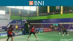 Foto Partai-partai Semifinal BNI Sirkuit Nasional B Sulsel 2023