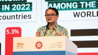 Dalam sambutannya, Wakil Menteri Perdagangan RI, Dr. Jerry Sambuaga mengucapkan terima kasih atas kunjungan delegasi HKSAR dan para pemimpin bisnis Hong Kong. Ia percaya bahwa kunjungan ini akan menguntungkan kedua belah pihak.  