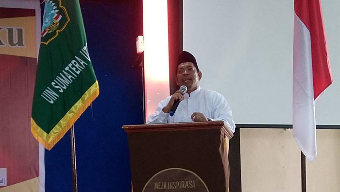 Eks Rektor UINSU Saidurrahman (Foto: Instagram @ahmadfaury28)