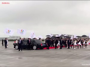 Bukan Mobil Sembarangan, Intip Spek Mobil yang Ditumpangi Jokowi di China