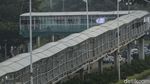 JPO Halte TransJakarta Benhil Dicat Ulang Biar Lebih Kinclong