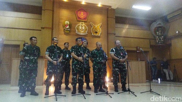 Jumpa Pers Mabes TNI soal Kasus Kabasarnas
