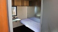 Masing-masing tunawisma akan berlindung di kamar yang dilengkapi dengan ac.  