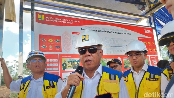 Menteri PUPR Basuki di IKN Nusantara