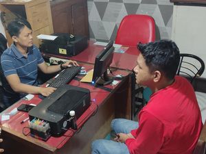 Maling di Stasiun Poncol Semarang Ditangkap saat Hendak Jual HP Curian