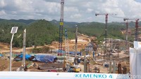 Progres terbaru Kantor Kemenko Perekonomian di IKN Nusantara.  