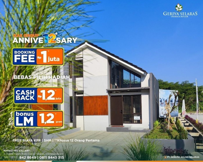 Rumah Contoh Tipe Djasmin Konsep Mezzanine