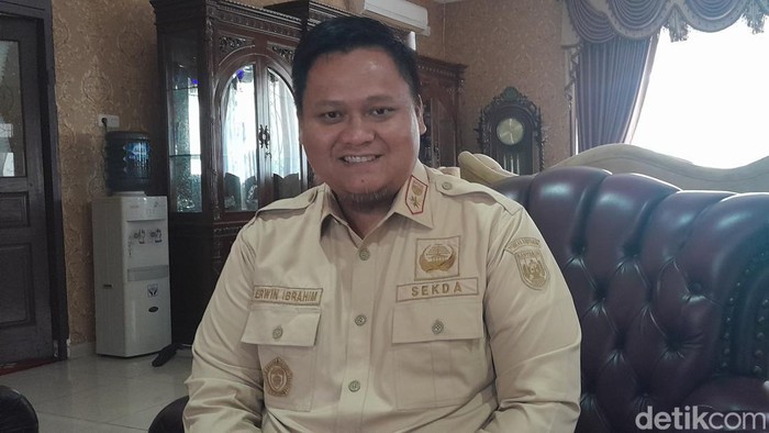 Sekda Banyuasin Erwin Ibrahim.