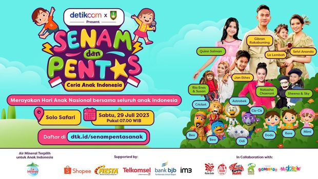 Senam dan Pentas Ceria Anak Indonesia