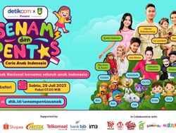 Ribuan Anak Meriahkan Senam dan Pentas Ceria Anak Indonesia