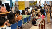 Kehadiran siswa SRIT dalam kegiatan yang digelar oleh Min-On Concert Association ini dimaksudkan untuk menarik minat dan pengetahuan warga Jepang atas kesenian angklung di Indonesia. Foto: KBRI Tokyo
