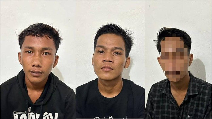 Tampang 3 penembak sekuriti perusahaan sawit di Sarolangun, Jambi.