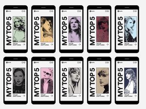 Cara Membuat Spotify Top 5 Taylor Swifts Era di HP