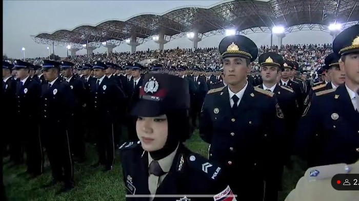Polwan ini jadi lulusan terbaik Akademi Kepolisian Turki
