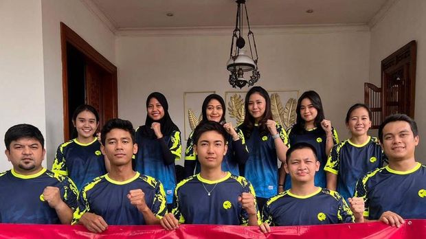 Tim Bulutangkis Indonesia di World University Games 2023