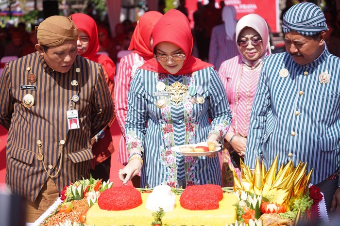 Upacara puncak hari jadi Kabupaten Klaten ke 219