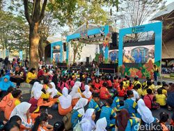 Senam dan Pentas Ceria Anak Indonesia, Penuh Warna dan Meriah!
