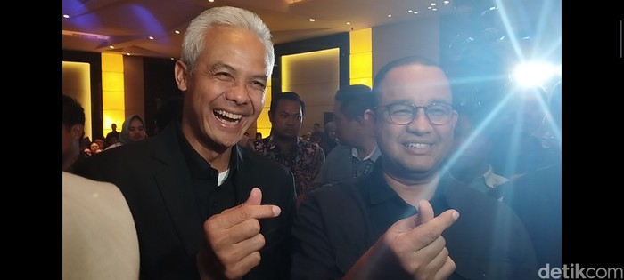 Anies Baswedan dan Ganjar Pranowo