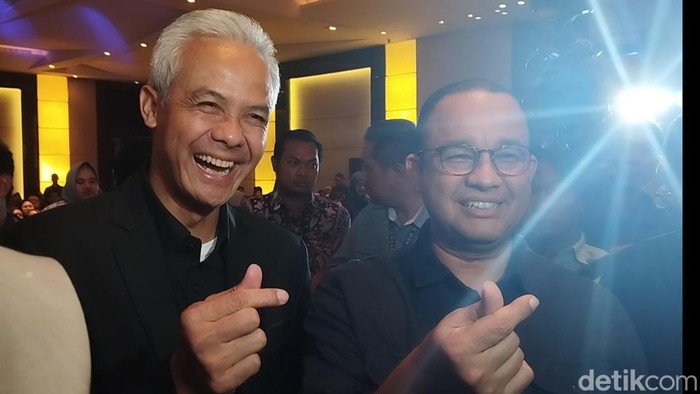 Anies Baswedan dan Ganjar Pranowo