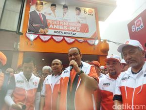 Anies di Acara Senam Bareng PKS: Lokasi Boleh Pindah Tapi Tujuan Tak Berganti