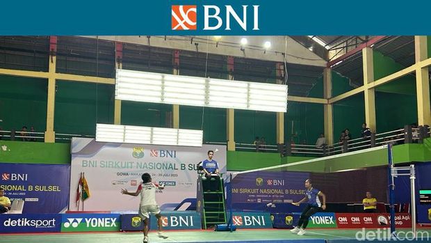 Tiyas Anggraeni vs Chintya Cahyaningtyas Ayu Widayat di Final BNI Sirnas Sulsel 2023.