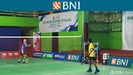 Potret Sengitnya Perebutan Gelar Juara BNI Sirnas B Sulsel 2023