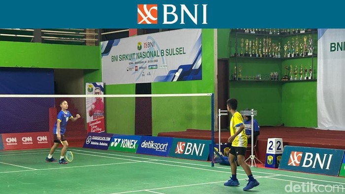 Anandirga Triadi vs Richardo Regino Mozes Munde di Final BNI Sirnas B Sulsel 2023.